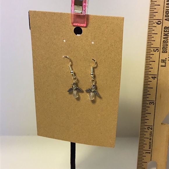 Swarovski Angel Earrings - Picture 2 of 2